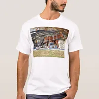 Fall Amish Horse T-Shirt