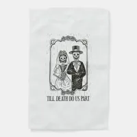 Till Death Do Us Part Skeleton Wedding Couple – Garden Flag