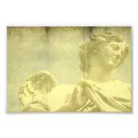 Grunge Angel Photo Print