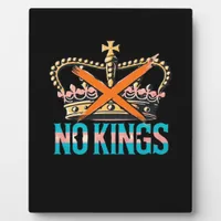 No Kings No Oligarchs  Plaque
