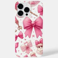 bow and cherry pattern  Case-Mate iPhone 14 pro max case