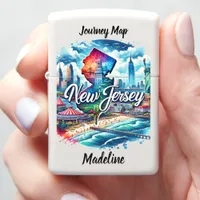 New Jersey's vibrant attractions along the coast Zippo Lighter