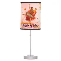 “Pointe of View” Ballerina Dance-Inspired Decor Table Lamp