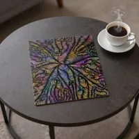 Psychedelic Rainbow Optical Illusion Wavy Lines Jigsaw Puzzle