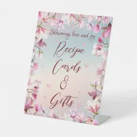 Blossoming Romance - Bridal Shower Pedestal Sign