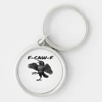 F-Caw-F Essential Vintage Graphic Keychain