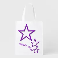 Polyester Bag - Super Star Purple