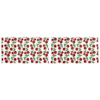 Red Cherries Graphic All Over Pattern Pillow Case