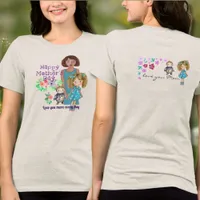 HAPPY MOTHER'S DAY & kids Tri-Blend Shirt