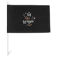 Tis The Season Classic Aesthetic Style Car Flag