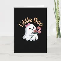 Halloween Boo Cute Family Card