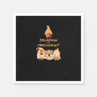 Gnome Sweet Gnome Vote Trumpkin Classic Napkins