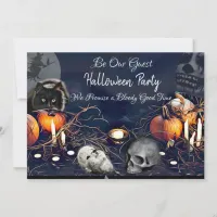 Halloween Party Invitations Spooky Be Our Guest