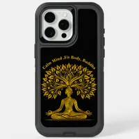 Intricate Gold Buddha Sculpture iPhone 15 Pro Max Case