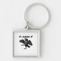 F-Caw-F Essential Vintage Graphic Keychain