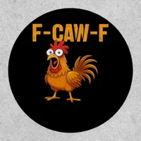 F-Caw-F-Chicken Essential Simple Design Patch