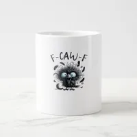 F-Caw-F Classic Retro Style Giant Coffee Mug