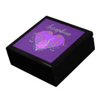 Whimsical Heart Personalized  Gift Box