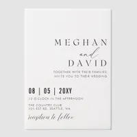 Elegant Wedding Vellum Invitations