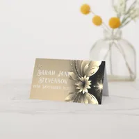 Elegant Gold Wedding  Place Card