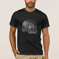 Vintage 45 RPM Vinyl Record Addict T-Shirt – Retro