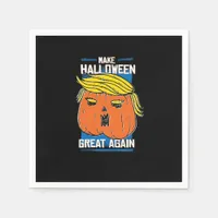 Trumpkin Make Halloween Great Again Napkins