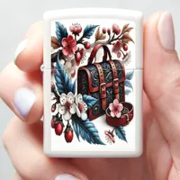 Elegant Cherry Blossom Creation Zippo Lighter