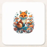 Cottagecore  Cottagecore Aesthetic Goblincore Square Paper Coaster