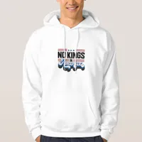 No Kings In America USA Retro Classic Hoodie