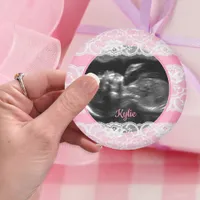 Pink Ultrasound Magnet