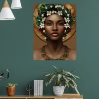 Pain to Power | African-American Queen Poster