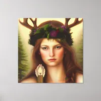Elen of the Ways  Canvas Print