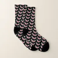 Retro Love Tattoo Novelty Socks