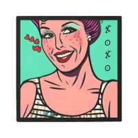 Love You xoxo Retro Pop Art