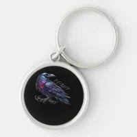 F-Caw-F Crow Classic Retro Style Keychain