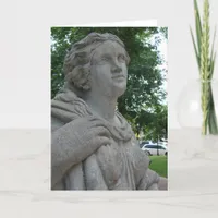 Statue in the Park Card