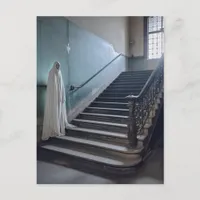The Abandoned Stairs Ghost Postcard