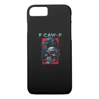 F-Caw-F Crow Humorous Graphic iPhone 8/7 Case