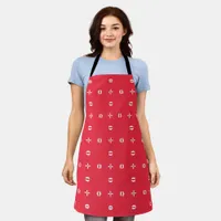 Christmas Holiday Charm Pattern 09 -  Apron