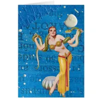 Vintage Pinup Mixed Media Cards