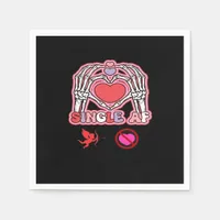 Hands Halloween Quote – Creepy Cute Slogan Napkins