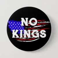  No Kings | Anti-Trump Protest Button