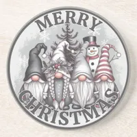 Christmas Gnomes Coaster