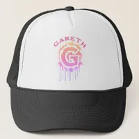 Bold & Urban - Graffiti G Monogram Initial Trucker Hat