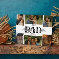 Best Father Ever – Personalized Photo Collage  Plaque