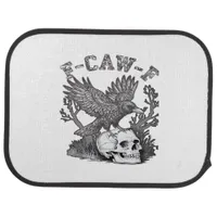 Gothic Funny F-Caw-F Humor Crow Essential Retro St Car Floor Mat