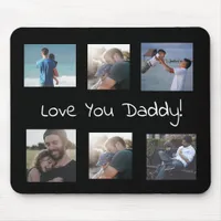 Love You Daddy Personalized Photo Mouse Pad