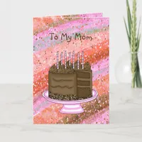 To My Mom | Happy Birthday   Card