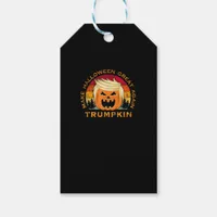 Trumpkin Make Halloween Great Again Vintage Gift Tags