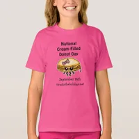 National Cream-Filled Donut Day - September 14th b T-Shirt